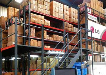 Heavy Duty Two Tier Racking