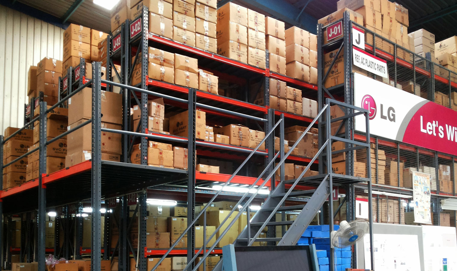 Multi Tier Racking System